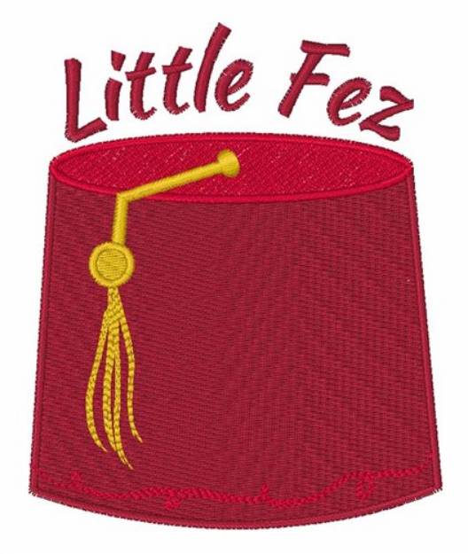 Picture of Little Faz Machine Embroidery Design