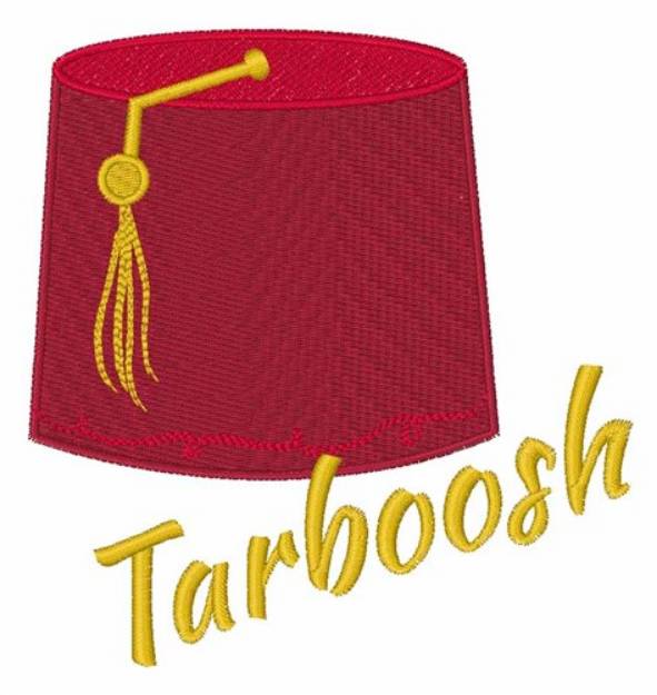 Picture of Tarboosh Machine Embroidery Design