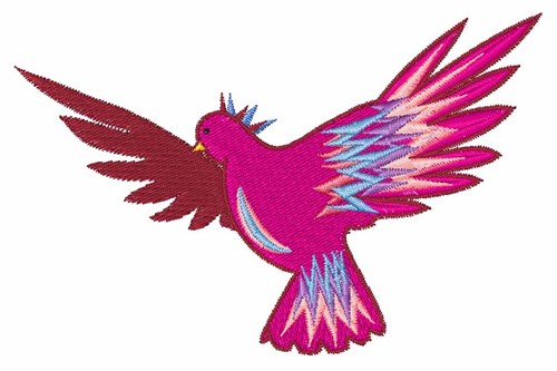 Colors in Flight Machine Embroidery Design