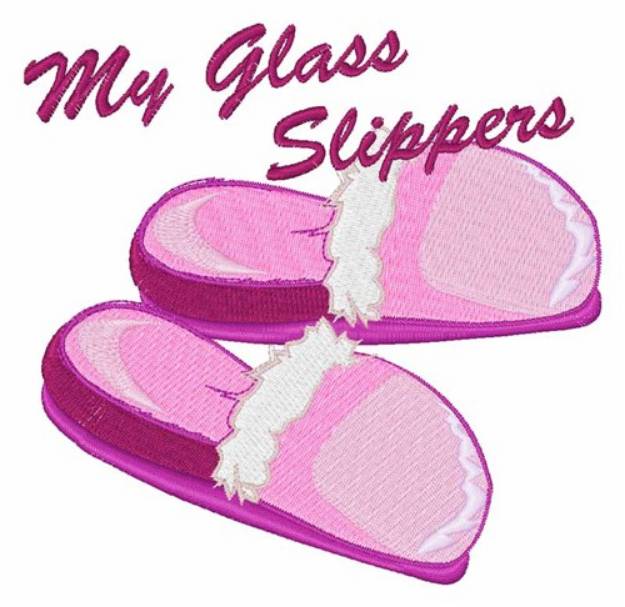 Picture of My Glass Slippers Machine Embroidery Design