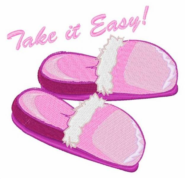 Picture of Take it Easy! Machine Embroidery Design