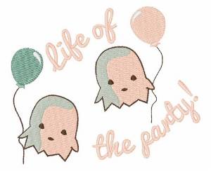 Picture of Life of the Party Machine Embroidery Design
