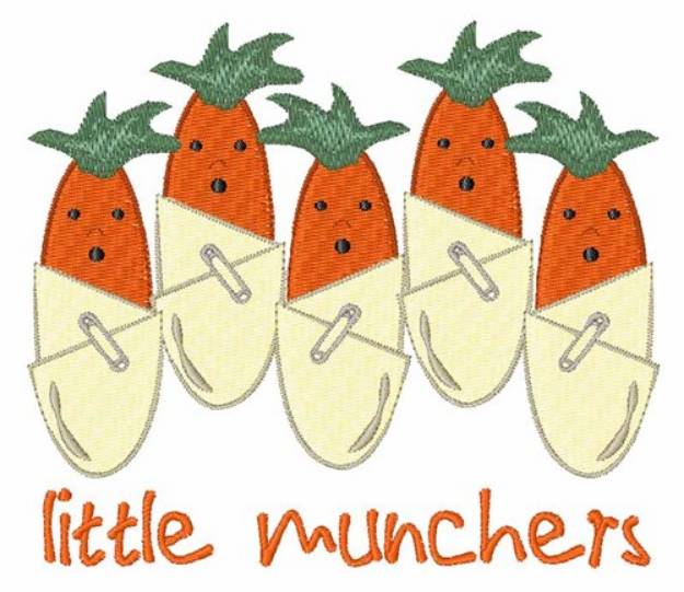 Picture of Little Munchers Machine Embroidery Design