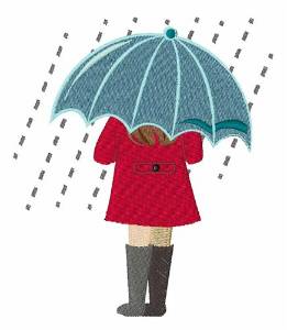 Picture of Raining Down Machine Embroidery Design