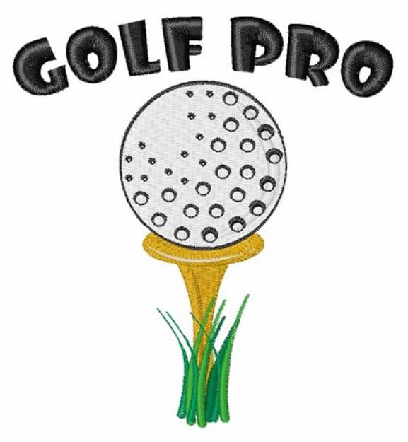 Picture of Golf Pro Machine Embroidery Design
