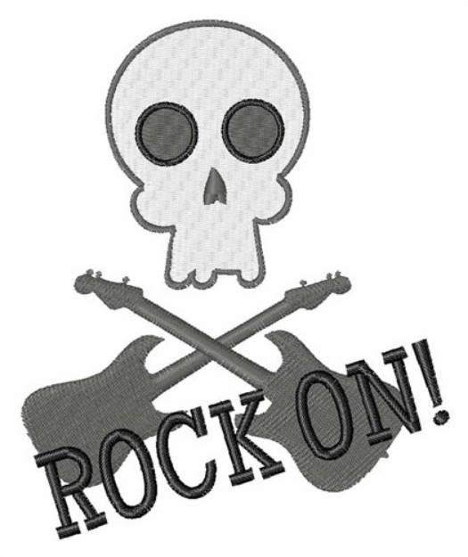 Picture of Rock On! Machine Embroidery Design