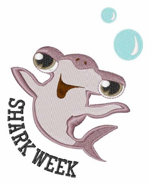 Picture of Shark Week Machine Embroidery Design