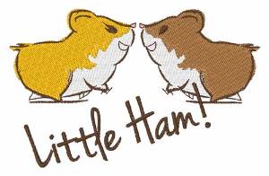 Picture of Little Ham! Machine Embroidery Design