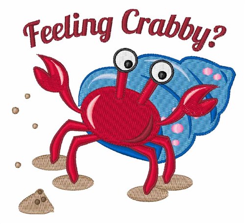 Feeling Crabby? Machine Embroidery Design