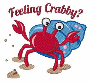 Picture of Feeling Crabby? Machine Embroidery Design