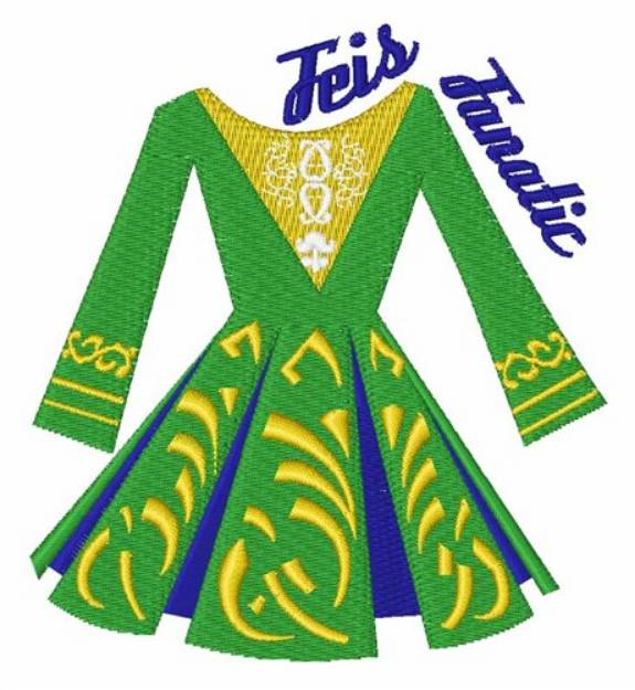 Picture of Feis Fanatic Machine Embroidery Design