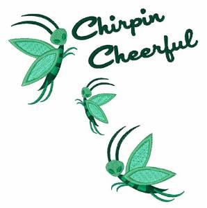Picture of Chirpin Cheerful Machine Embroidery Design