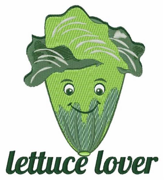 Picture of Lettuce Lover Machine Embroidery Design