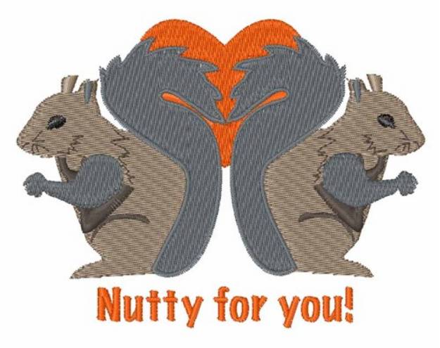 Picture of Nutty for You Machine Embroidery Design