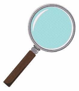 Picture of Magnifier Machine Embroidery Design