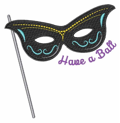 Have a Ball Machine Embroidery Design