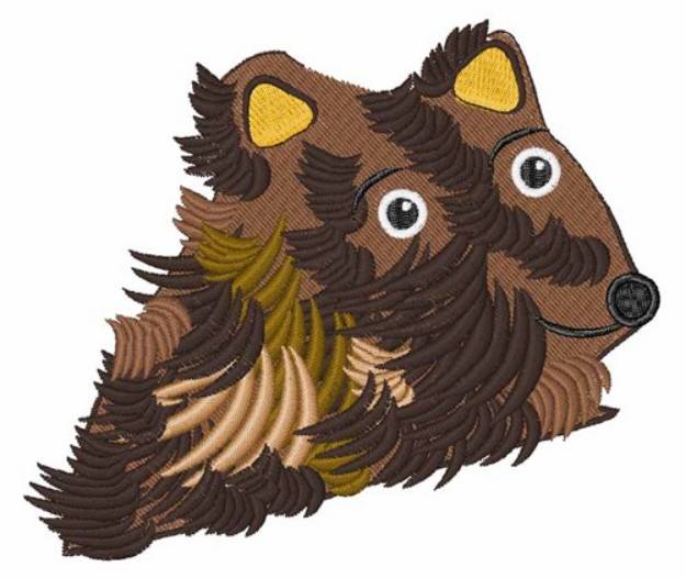 Picture of Funny Bear Machine Embroidery Design