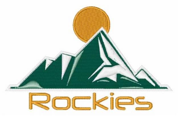 Picture of Rockies Machine Embroidery Design