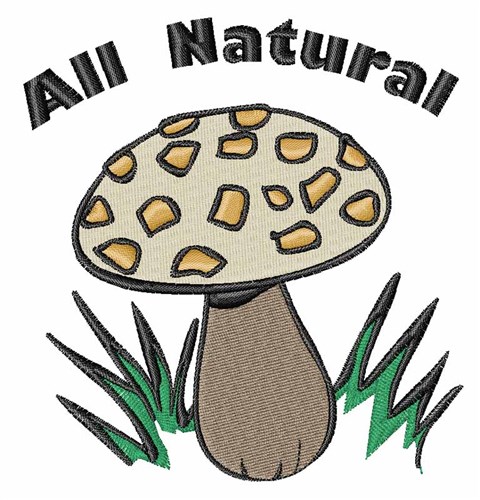 All Natural Machine Embroidery Design