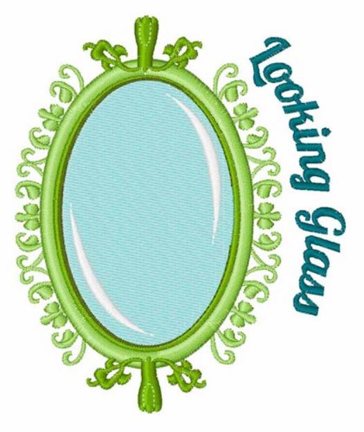 Picture of Looking Glass Machine Embroidery Design