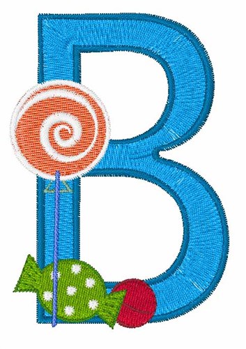 Hard Candy B Machine Embroidery Design