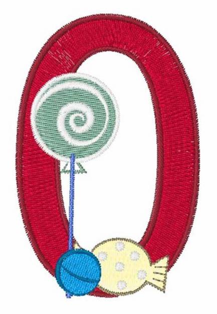 Picture of Hard Candy O Machine Embroidery Design