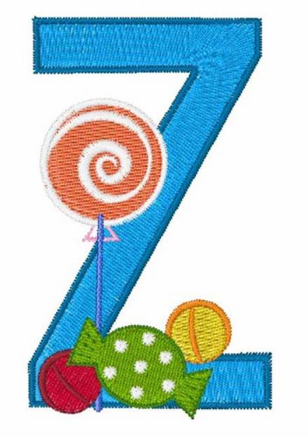 Picture of Hard Candy Z Machine Embroidery Design