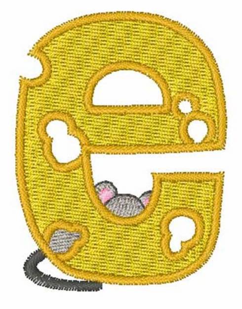 Picture of Mouse Cheese e Machine Embroidery Design