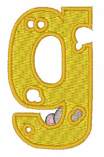 Mouse Cheese g Machine Embroidery Design