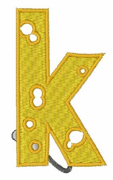 Picture of Mouse Cheese k Machine Embroidery Design