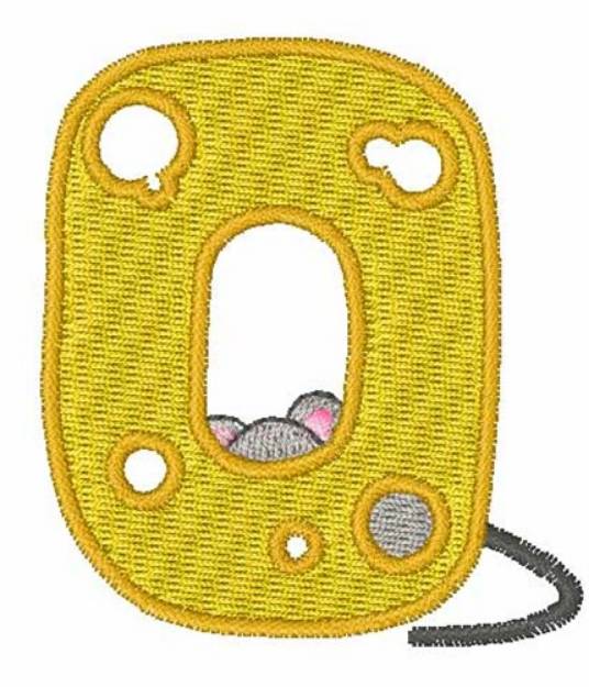 Picture of Mouse Cheese o Machine Embroidery Design