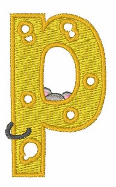 Picture of Mouse Cheese p Machine Embroidery Design