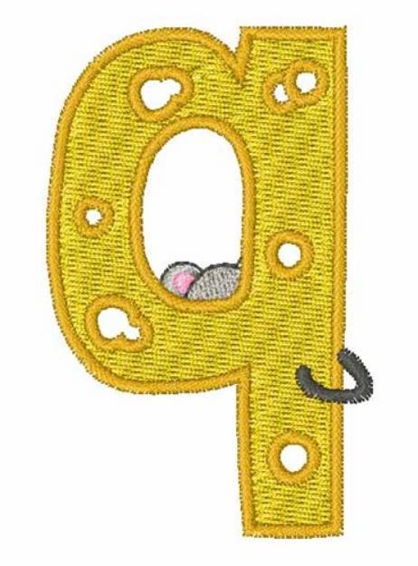 Picture of Mouse Cheese q Machine Embroidery Design