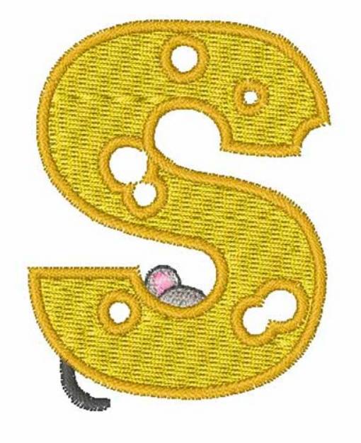 Picture of Mouse Cheese s Machine Embroidery Design