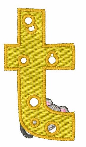 Mouse Cheese t Machine Embroidery Design