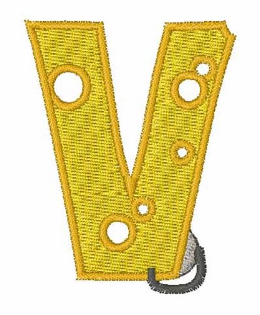 Picture of Mouse Cheese v Machine Embroidery Design