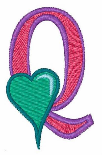 Picture of Pretty Princess Q Machine Embroidery Design