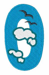 Picture of Sky Cloud 0 Machine Embroidery Design