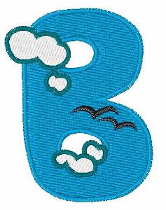 Picture of Sky Cloud B Machine Embroidery Design