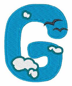 Picture of Sky Cloud G Machine Embroidery Design