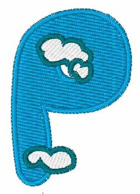 Picture of Sky Cloud p Machine Embroidery Design