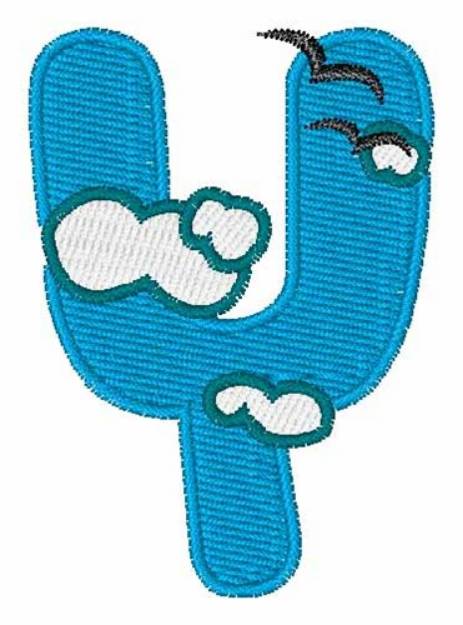 Picture of Sky Cloud Y Machine Embroidery Design
