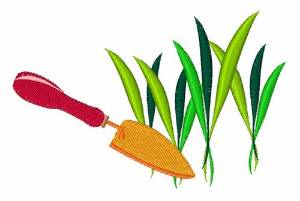 Picture of Garden Trowel Machine Embroidery Design