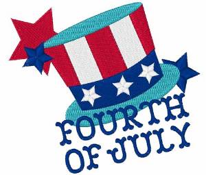 Picture of Fourth of July Machine Embroidery Design