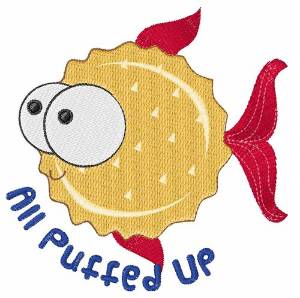 Picture of All Puffed Up Machine Embroidery Design