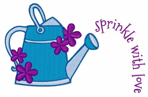 Sprinkle with Love Machine Embroidery Design