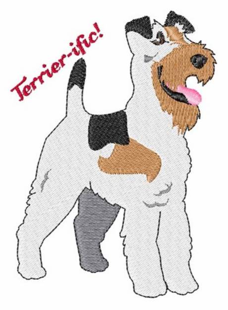 Picture of Terrier-ific! Machine Embroidery Design