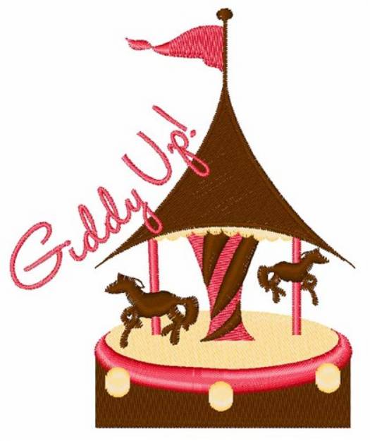Picture of Giddy Up! Machine Embroidery Design