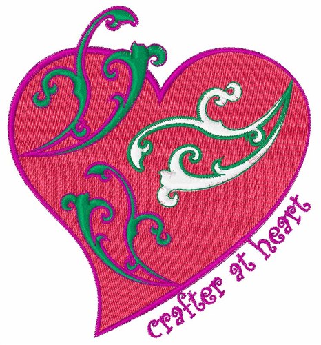Crafter at Heart Machine Embroidery Design