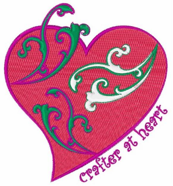 Picture of Crafter at Heart Machine Embroidery Design